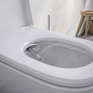 BERNSTEIN Basic 1104 (spoelrandloos douchetoilet, wandhangend) – Productfoto