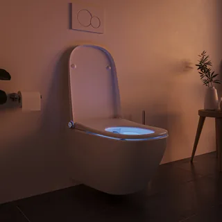 BERNSTEIN Basic 1104 (spoelrandloos douchetoilet, wandhangend) – Productfoto
