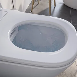 BERNSTEIN Basic 1104 (spoelrandloos douchetoilet, wandhangend) – Detailfoto
