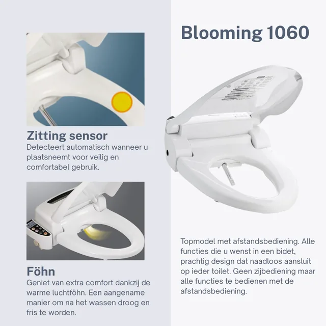 Blooming 1060 Deluxe (R1060, douchewc-bril met afstandsbediening) – Detail (3)