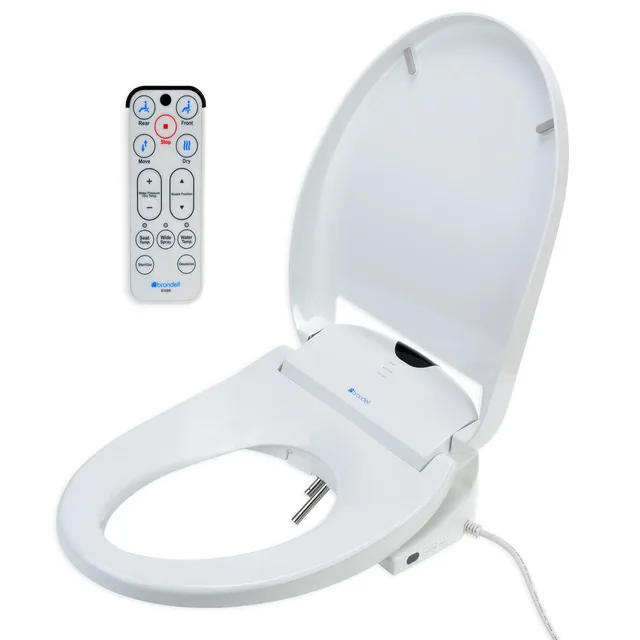 Brondell Swash 1000EU (losse douchewc-bril) – Deksel open (1)