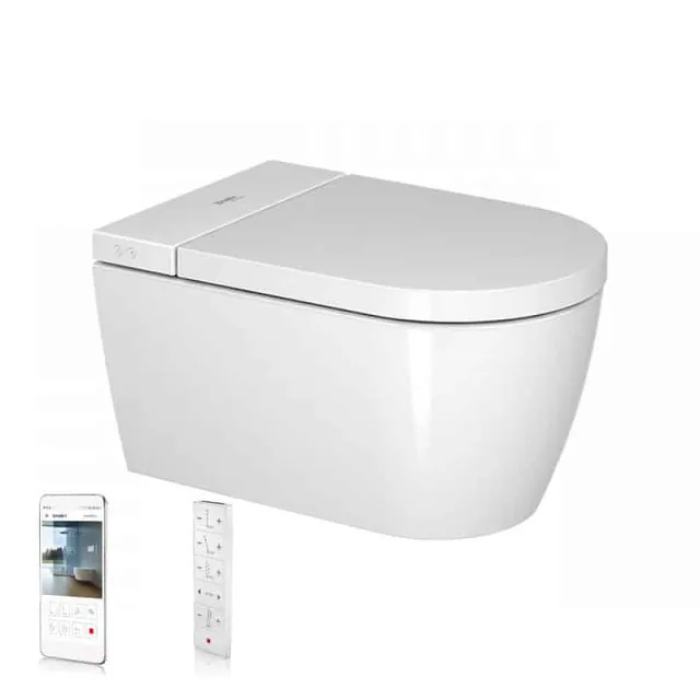 Duravit SensoWash Starck f Lite (compleet douchetoilet) – Deksel dicht (6)