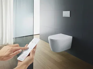 Duravit SensoWash Starck f Compact Pro (compleet douchetoilet) – Sfeerfoto