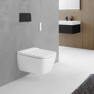 Geberit AquaClean Sela Square wandcloset hoekig (146.250.01.1) – Sfeerfoto