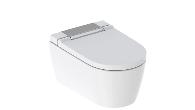 Geberit AquaClean Sela wandcloset (compleet) – Deksel dicht (2)