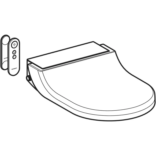 Geberit AquaClean Tuma Classic (losse wc-zitting) – Maattekening (1)
