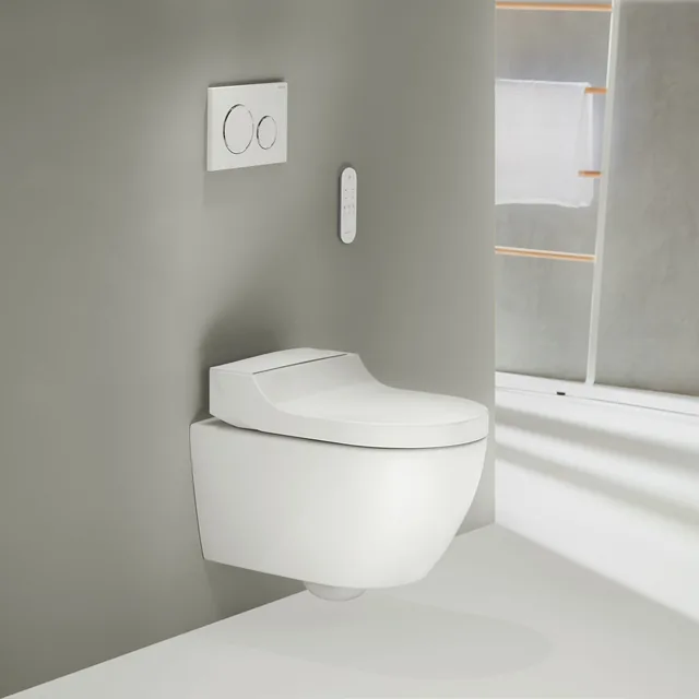 Geberit AquaClean Tuma Comfort wandcloset (compleet) – In de badkamer (1)