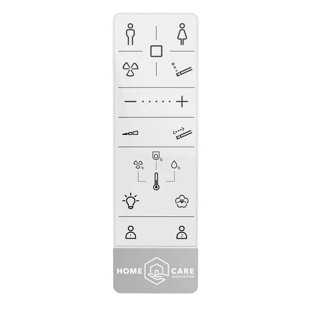 Homecare / HCI E410 Premium (compleet douchetoilet, wandhangend) – Afstandsbediening