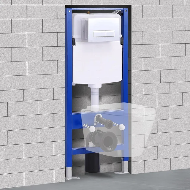 HOROW UF12R taharet-wandtoilet met bidetfunctie (53 x 36 x 35 cm) – Detail (2)