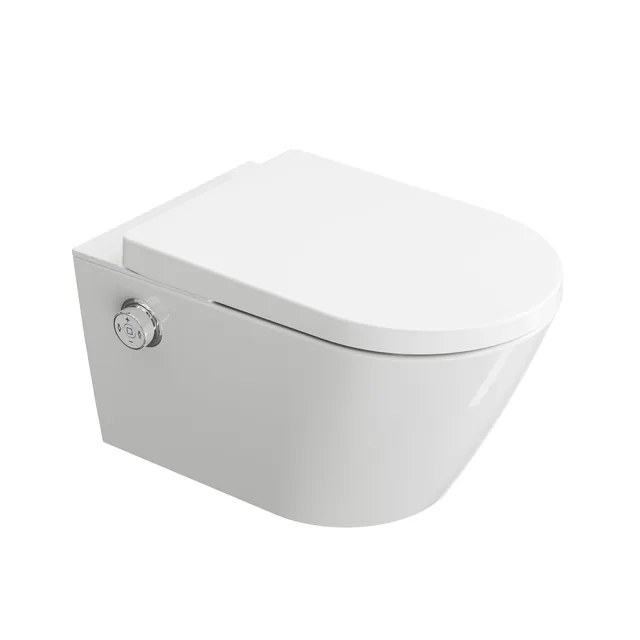 HOROW G07 (spoelrandloos douchetoilet, wandhangend)