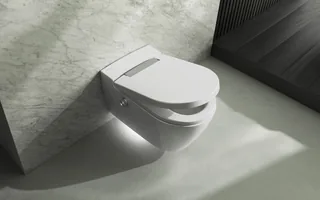 LAUFEN Cleanet AURIA (compleet douchetoilet) – Sfeerfoto