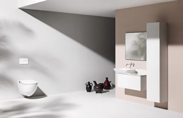 LAUFEN Cleanet Riva (compleet douchetoilet) – In de badkamer (1)