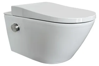 Popodusche PRO 3.0 ECO (compleet douchetoilet, wandhangend, wit)