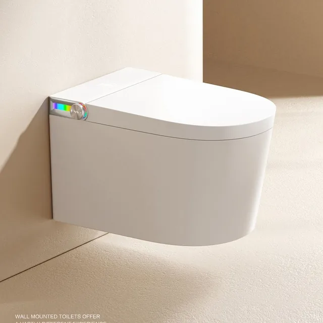 SlimmeWC Hangtoilet Topversie (compleet douchetoilet)