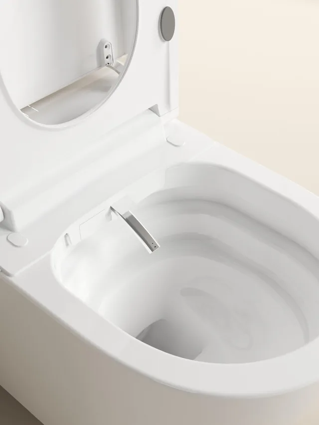 SlimmeWC Hangtoilet Topversie (compleet douchetoilet) – Deksel dicht (2)