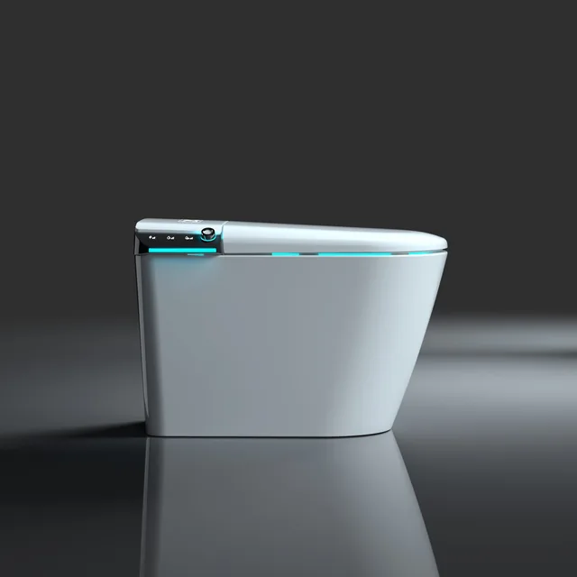 SlimmeWC Staand Toilet Topversie (compleet douchetoilet) – Deksel dicht (5)
