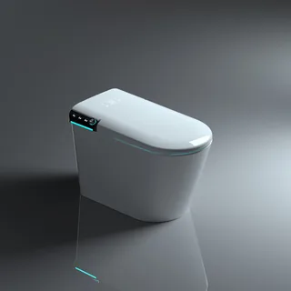 SlimmeWC Staand Toilet Topversie (compleet douchetoilet)