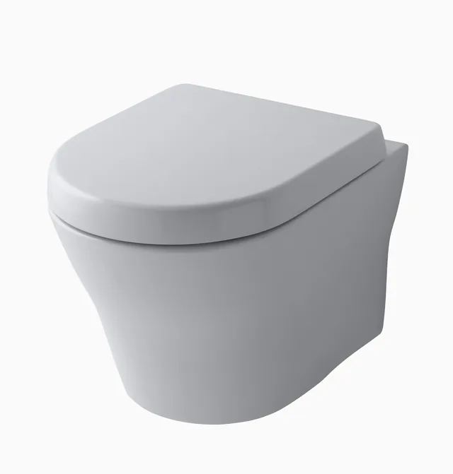TOTO Washlet EK 2.0 combiset (TCF6632C3G + CW162YH) – Deksel dicht (3)
