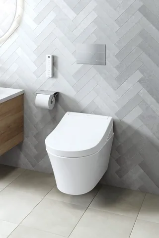 TOTO Washlet RG Lite met verdekte aansluitingen (TCF34170GEU) – Sfeerfoto