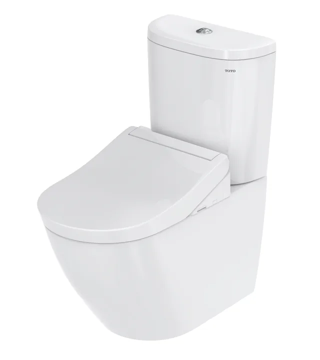 TOTO Washlet RG Lite met zijaansluitingen (TCF34120GEU) – Deksel dicht (4)