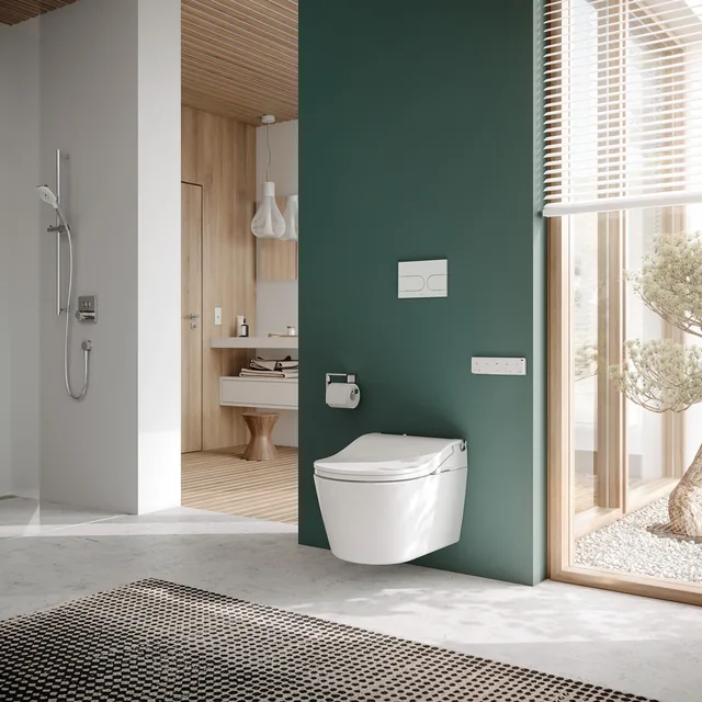 TOTO Washlet RW (compleet douchetoilet) – In de badkamer