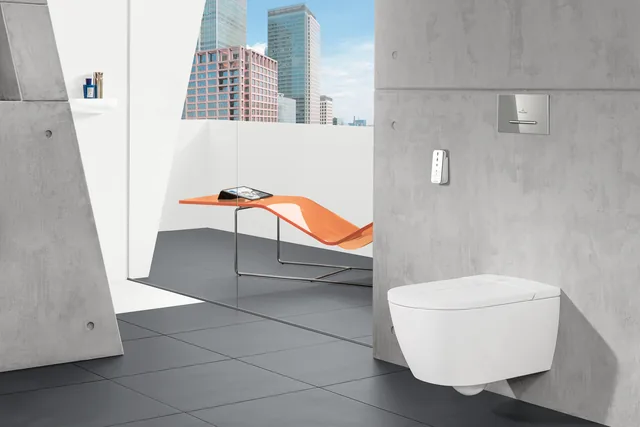 Villeroy & Boch ViClean-I 100 (compleet douchetoilet) – In de badkamer (1)
