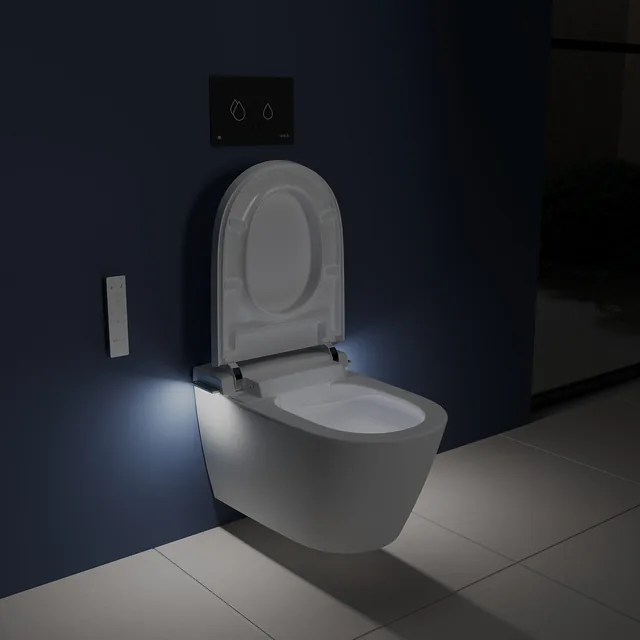 VitrA V-Care 3 Prime (compleet douchetoilet) – In de badkamer (2)