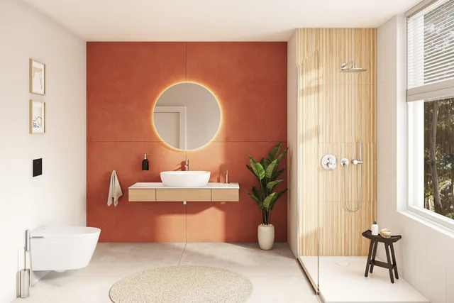 VitrA V-Care 3 Prime (compleet douchetoilet) – In de badkamer (1)
