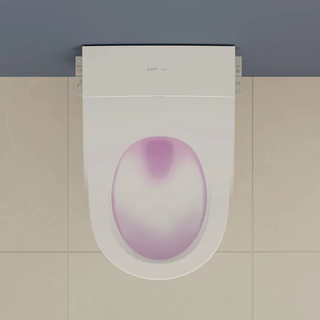 VitrA V-Care 3 Prime (compleet douchetoilet) – Deksel open