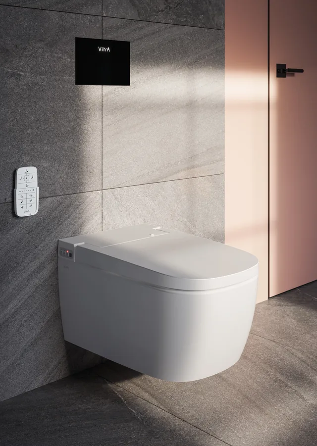 VitrA V-Care Comfort 1.1 (compleet douchetoilet) – In de badkamer (3)